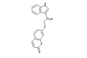 7-[2-(1H-indol-3-yl)-2-keto-ethoxy]coumarin