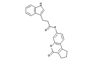 Image of 3-(1H-indol-3-yl)propionic Acid (4-keto-2,3-dihydro-1H-cyclopenta[c]chromen-7-yl) Ester
