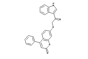 7-[2-(1H-indol-3-yl)-2-keto-ethoxy]-4-phenyl-coumarin