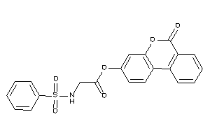 2-(benzenesulfonamido)acetic Acid (6-ketobenzo[c]isochromen-3-yl) Ester