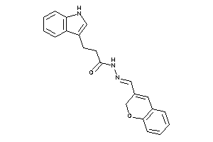 N-(2H-chromen-3-ylmethyleneamino)-3-(1H-indol-3-yl)propionamide