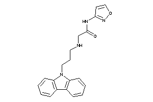 Image of 2-(3-carbazol-9-ylpropylamino)-N-isoxazol-3-yl-acetamide