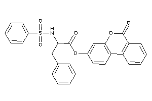 2-(benzenesulfonamido)-3-phenyl-propionic Acid (6-ketobenzo[c]isochromen-3-yl) Ester