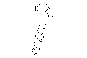 3-benzyl-7-[2-(1H-indol-3-yl)-2-keto-ethoxy]coumarin