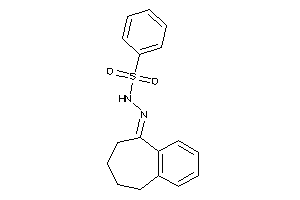 N-(5,6,7,8-tetrahydrobenzocyclohepten-9-ylideneamino)benzenesulfonamide