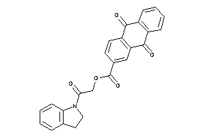9,10-diketoanthracene-2-carboxylic Acid (2-indolin-1-yl-2-keto-ethyl) Ester