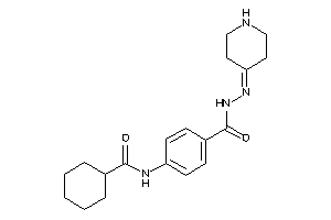 4-(cyclohexanecarbonylamino)-N-(4-piperidylideneamino)benzamide