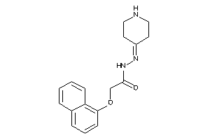 2-(1-naphthoxy)-N-(4-piperidylideneamino)acetamide