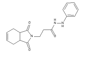 3-(1,3-diketo-3a,4,7,7a-tetrahydroisoindol-2-yl)-N'-phenyl-propionohydrazide