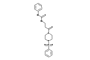 1-[3-(4-besylpiperazino)-3-keto-propyl]-3-phenyl-urea