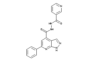 N'-nicotinoyl-6-phenyl-1H-pyrazolo[3,4-b]pyridine-4-carbohydrazide