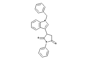 3-(1-benzylindol-3-yl)-1-phenyl-pyrrolidine-2,5-quinone