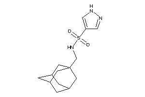 N-(1-adamantylmethyl)-1H-pyrazole-4-sulfonamide