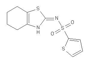N-(4,5,6,7-tetrahydro-3H-1,3-benzothiazol-2-ylidene)thiophene-2-sulfonamide