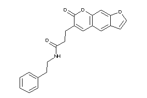 3-(7-ketofuro[3,2-g]chromen-6-yl)-N-phenethyl-propionamide