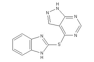 4-(1H-benzimidazol-2-ylthio)-1H-pyrazolo[3,4-d]pyrimidine