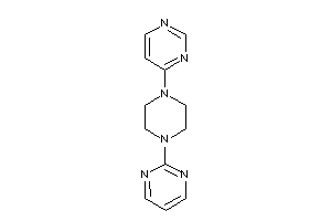 2-[4-(4-pyrimidyl)piperazino]pyrimidine