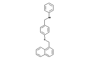 Image of [4-(1-naphthylmethoxy)benzyl]-phenyl-amine