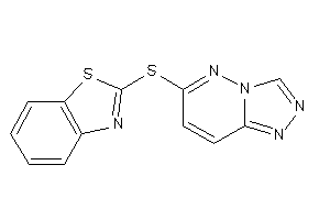 2-([1,2,4]triazolo[3,4-f]pyridazin-6-ylthio)-1,3-benzothiazole