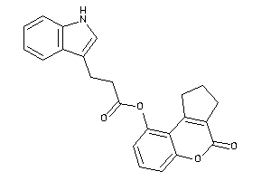3-(1H-indol-3-yl)propionic Acid (4-keto-2,3-dihydro-1H-cyclopenta[c]chromen-9-yl) Ester