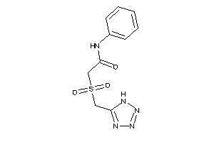 N-phenyl-2-(1H-tetrazol-5-ylmethylsulfonyl)acetamide