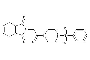 2-[2-(4-besylpiperazino)-2-keto-ethyl]-3a,4,7,7a-tetrahydroisoindole-1,3-quinone