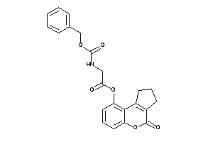2-(benzyloxycarbonylamino)acetic Acid (4-keto-2,3-dihydro-1H-cyclopenta[c]chromen-9-yl) Ester