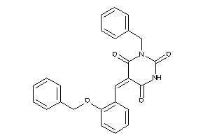 Image of 5-(2-benzoxybenzylidene)-1-benzyl-barbituric Acid