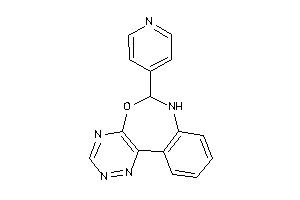 6-(4-pyridyl)-6,7-dihydro-[1,2,4]triazino[5,6-d][3,1]benzoxazepine