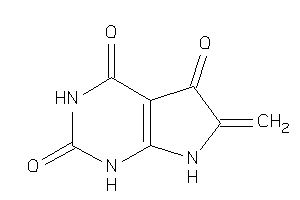 Image of 6-methylene-1,7-dihydropyrrolo[2,3-d]pyrimidine-2,4,5-trione