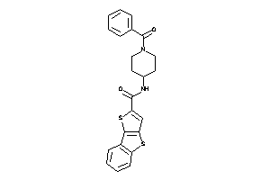 Image of N-(1-benzoyl-4-piperidyl)thieno[3,2-b]benzothiophene-2-carboxamide