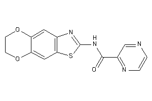 N-(6,7-dihydro-[1,4]dioxino[2,3-f][1,3]benzothiazol-2-yl)pyrazinamide
