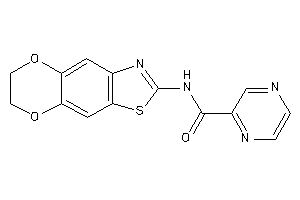 Image of N-(6,7-dihydro-[1,4]dioxino[2,3-f][1,3]benzothiazol-2-yl)pyrazinamide