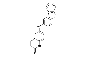 N-dibenzofuran-2-yl-2-(2,4-diketopyrimidin-1-yl)acetamide