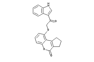 Image of 9-[2-(1H-indol-3-yl)-2-keto-ethoxy]-2,3-dihydro-1H-cyclopenta[c]chromen-4-one