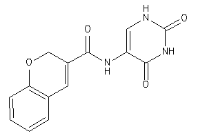 N-(2,4-diketo-1H-pyrimidin-5-yl)-2H-chromene-3-carboxamide
