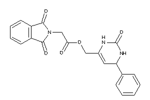 2-phthalimidoacetic Acid (2-keto-4-phenyl-3,4-dihydro-1H-pyrimidin-6-yl)methyl Ester