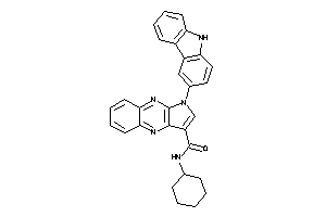 1-(9H-carbazol-3-yl)-N-cyclohexyl-pyrrolo[2,3-b]quinoxaline-3-carboxamide