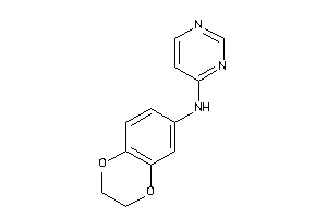 2,3-dihydro-1,4-benzodioxin-7-yl(4-pyrimidyl)amine