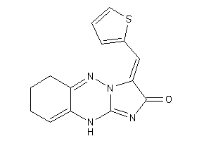 3-(2-thenylidene)-6,7,8,10-tetrahydroimidazo[1,2-b][1,2,4]benzotriazin-2-one