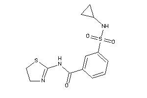 3-(cyclopropylsulfamoyl)-N-(2-thiazolin-2-yl)benzamide