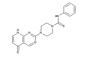 Image of 4-(5-keto-8H-pyrido[2,3-d]pyrimidin-2-yl)-N-phenyl-piperazine-1-carbothioamide