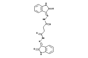 N,N'-bis[(2-ketoindolin-3-ylidene)amino]succinamide