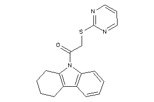 2-(2-pyrimidylthio)-1-(1,2,3,4-tetrahydrocarbazol-9-yl)ethanone