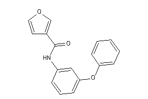 N-(3-phenoxyphenyl)-3-furamide