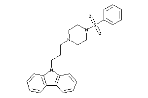 9-[3-(4-besylpiperazino)propyl]carbazole