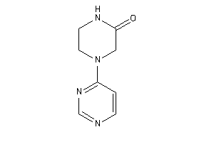 4-(4-pyrimidyl)piperazin-2-one