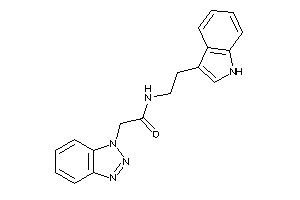 2-(benzotriazol-1-yl)-N-[2-(1H-indol-3-yl)ethyl]acetamide