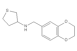 2,3-dihydro-1,4-benzodioxin-7-ylmethyl(tetrahydrothiophen-3-yl)amine