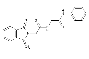 N-(2-anilino-2-keto-ethyl)-2-(1-keto-3-methylene-isoindolin-2-yl)acetamide